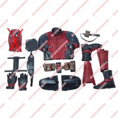 画像12: 【マスクなし】高品質 実物撮影 デッドプール2 Deadpool 2 ウェイド・ウィルソン コスプレ衣装 コスプレ靴　武器無し コスチューム オーダーメイド (12)