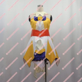 高品質 実物撮影 涼村さんご キュアコーラル トロピカル〜ジュ！プリキュア 風 コスプレ衣装 コスチューム オーダーメイド - ニャンコスプレ