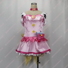 画像1: 高品質 実物撮影 星奈ひかる キュアスター スター☆トゥインクルプリキュア  風 コスプレ衣装 コスチューム オーダーメイド (1)