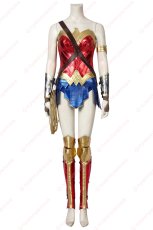 画像3: 高品質 実物撮影 Wonder Woman 1984 ワンダーウーマン ダイアナ プリンス 風 コスプレ衣装 コスプレ靴 ブーツ付き バラ売り可 (3)