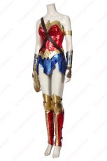 画像4: 高品質 実物撮影 Wonder Woman 1984 ワンダーウーマン ダイアナ プリンス 風 コスプレ衣装 コスプレ靴 ブーツ付き バラ売り可 (4)