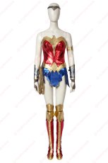 画像8: 高品質 実物撮影 Wonder Woman 1984 ワンダーウーマン ダイアナ プリンス 風 コスプレ衣装 コスプレ靴 ブーツ付き バラ売り可 (8)