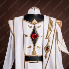 画像16: 高品質 実物撮影 ルルーシュ 皇帝 CODE GEASS コードギアス 反逆のルルーシュR2  風 コスプレ衣装 コスチューム (16)