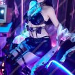 高品質 実物撮影 ミハラ Mihara ニケ 勝利の女神：NIKKE 風 コスプレ衣装 コスチューム オーダーメイド