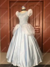 画像3: 高品質 実物撮影 シンデレラ Cinderella プリンセス ドレス ハロウィン お姫様 風 コスプレ衣装 コスチューム オーダーメイド (3)