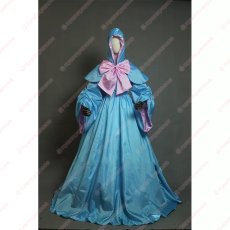 画像1: 高品質 実物撮影 シンデレラ Cinderella フェアリーゴッドマザー 風 コスプレ衣装 コスチューム オーダーメイド (1)