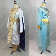 画像1: 高品質 実物撮影 アラジン Aladin ジャスミン プリンセス ドレス アラジンと魔法のランプ 風 コスプレ衣装 コスチューム オーダーメイド (1)