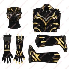 画像27: 高品質 実物撮影  シュリ Shuri  スーツ Black Panther ブラックパンサー2 風 コスチューム コスプレ衣装 コスプレ靴 オーダーメイド バラ売り可 (27)