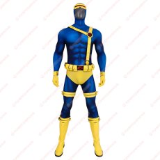 画像1: 高品質 実物撮影  サイクロップス スコット・サマーズ Cyclops X-MEN 97  風 コスチューム コスプレ衣装 コスプレ靴  バラ売り可 (1)