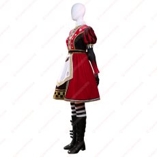 画像3: 高品質 実物撮影 豪華版 アリス マッドネス リターンズ Alice: Madness Returns レッドワンピース 風 コスチューム コスプレ衣装 コスプレ靴 オーダーメイド バラ売り可 (3)