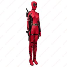 画像2: 【武器無し】高品質 実物撮影 Lady Deadpool レディ・デッドプール Deadpool 3 デッドプール＆ウルヴァリン  風 コスチューム コスプレ衣装 オーダーメイド (2)