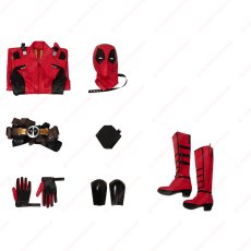 画像22: 【武器無し】高品質 実物撮影 Lady Deadpool レディ・デッドプール Deadpool 3 デッドプール＆ウルヴァリン  風 コスチューム コスプレ衣装 オーダーメイド (22)