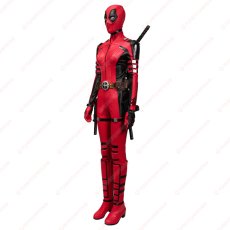 画像3: 【武器無し】高品質 実物撮影 Lady Deadpool レディ・デッドプール Deadpool 3 デッドプール＆ウルヴァリン  風 コスチューム コスプレ衣装 オーダーメイド (3)