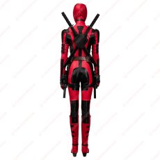 画像4: 【武器無し】高品質 実物撮影 Lady Deadpool レディ・デッドプール Deadpool 3 デッドプール＆ウルヴァリン  風 コスチューム コスプレ衣装 オーダーメイド (4)