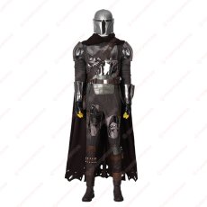 画像1: 高品質 実物撮影 ディン・ジャリン Din Djarin The Mandalorian マンダロリアン Star Wars スター・ウォーズ 風 コスチューム コスプレ衣装 コスプレ靴 バラ売り可 オーダーメイド (1)