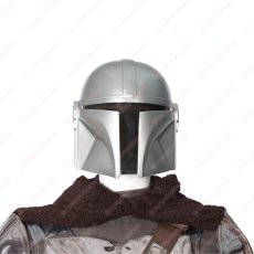 画像7: 高品質 実物撮影 ディン・ジャリン Din Djarin The Mandalorian マンダロリアン Star Wars スター・ウォーズ 風 コスチューム コスプレ衣装 コスプレ靴 バラ売り可 オーダーメイド (7)