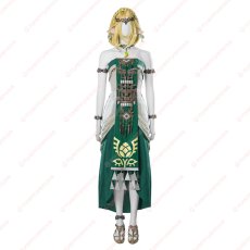 画像1: 高品質 実物撮影 ゼルダ姫 Zelda ゼルダの伝説 ティアーズ オブ ザ キングダム 風 コスチューム コスプレ衣装 オーダーメイド バラ売り可 (1)