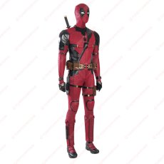 画像2: 【武器無し】高品質 実物撮影  デッドプール Deadpool 3 ウェイド ウィルソン  風 コスチューム コスプレ衣装 コスプレ靴 オーダーメイド バラ売り可 (2)