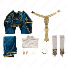 画像23: 高品質 実物撮影 ゼルダ姫 Zelda ゼルダの伝説 ブレス オブ ザ ワイルド ブレワイ  風 コスチューム  コスプレ衣装 オーダーメイド バラ売り可 (23)