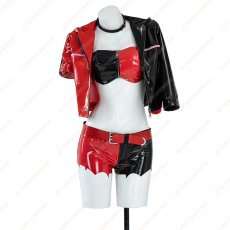 画像1: 高品質 実物撮影  ハーレイ・クイン Harley Quinn 異世界スーサイド・スクワッド 風 コスプレ衣装 コスプレ靴  コスチューム オーダーメイド バラ売り可 (1)