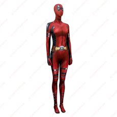 画像2: 高品質 実物撮影 Lady Deadpool レディ・デッドプール Deadpool 3 デッドプール＆ウルヴァリン  風 コスチューム コスプレ衣装 (2)