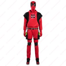 画像1: 【武器無し】高品質 実物撮影 Kidpool キッドプール Deadpool 3 デッドプール＆ウルヴァリン  風 コスチューム コスプレ衣装 (1)