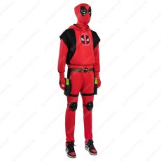 画像2: 【武器無し】高品質 実物撮影 Kidpool キッドプール Deadpool 3 デッドプール＆ウルヴァリン  風 コスチューム コスプレ衣装 (2)