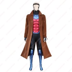 画像1: 高品質 実物撮影  ガンビット Gambit X-MEN 97  風 コスチューム コスプレ衣装 (1)