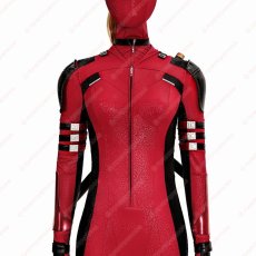 画像12: 【武器無し】高品質 実物撮影 Lady Deadpool レディ・デッドプール Deadpool 3 デッドプール＆ウルヴァリン  風 コスチューム コスプレ衣装 オーダーメイド (12)