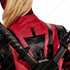 画像22: 【武器無し】高品質 実物撮影 Lady Deadpool レディ・デッドプール Deadpool 3 デッドプール＆ウルヴァリン  風 コスチューム コスプレ衣装 オーダーメイド (22)