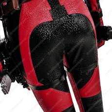 画像25: 【武器無し】高品質 実物撮影 Lady Deadpool レディ・デッドプール Deadpool 3 デッドプール＆ウルヴァリン  風 コスチューム コスプレ衣装 オーダーメイド (25)