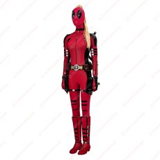 画像3: 【武器無し】高品質 実物撮影 Lady Deadpool レディ・デッドプール Deadpool 3 デッドプール＆ウルヴァリン  風 コスチューム コスプレ衣装 オーダーメイド (3)