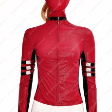 画像30: 【武器無し】高品質 実物撮影 Lady Deadpool レディ・デッドプール Deadpool 3 デッドプール＆ウルヴァリン  風 コスチューム コスプレ衣装 オーダーメイド (30)