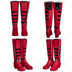 画像41: 【武器無し】高品質 実物撮影 Lady Deadpool レディ・デッドプール Deadpool 3 デッドプール＆ウルヴァリン  風 コスチューム コスプレ衣装 オーダーメイド (41)