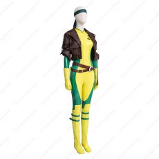 画像2: 高品質 実物撮影  Rogue ローグ X-MEN 97  風 コスチューム コスプレ衣装 バラ売り可 (2)