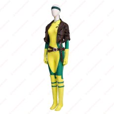 画像3: 高品質 実物撮影  Rogue ローグ X-MEN 97  風 コスチューム コスプレ衣装 バラ売り可 (3)