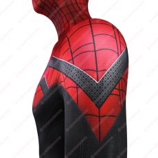 画像16: 高品質 実物撮影  スーペリア・スーツ  ピーター・パーカー スパイダーマン2   風 コスプレ衣装  コスチューム (16)