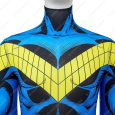 画像5: 高品質 実物撮影 ナイトウィング Nightwing 	Titans タイタンズ  風 コスチューム コスプレ衣装 (5)