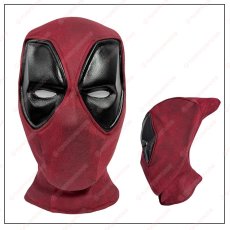 画像2: 高品質 実物撮影 デッドプール Deadpool ウェイド ウィルソン  風 マスク ヘルメット 帽子 コスプレ道具 コスチューム (2)