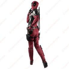 画像1: 【武器無し】高品質 実物撮影  デッドプール Deadpool 3 ウェイド ウィルソン  デッドプール＆ウルヴァリン 風 コスチューム コスプレ衣装 コスプレ靴 オーダーメイド (1)