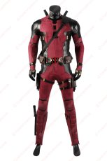 画像4: 【武器無し】高品質 実物撮影  デッドプール Deadpool 3 ウェイド ウィルソン  デッドプール＆ウルヴァリン 風 コスチューム コスプレ衣装 コスプレ靴 オーダーメイド (4)