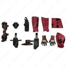 画像24: 【武器無し】高品質 実物撮影  デッドプール Deadpool 3 ウェイド ウィルソン  デッドプール＆ウルヴァリン 風 コスチューム コスプレ衣装 コスプレ靴 オーダーメイド (24)