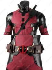 画像10: 【武器無し】高品質 実物撮影  デッドプール Deadpool 3 ウェイド ウィルソン  デッドプール＆ウルヴァリン 風 コスチューム コスプレ衣装 コスプレ靴 オーダーメイド (10)