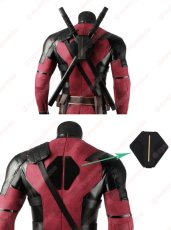 画像12: 【武器無し】高品質 実物撮影  デッドプール Deadpool 3 ウェイド ウィルソン  デッドプール＆ウルヴァリン 風 コスチューム コスプレ衣装 コスプレ靴 オーダーメイド (12)