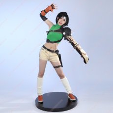 画像1: 高品質 実物撮影 ユフィ・キサラギ Yuffie FF7 ファイナルファンタジーVII  リバース 風 コスチューム コスプレ衣装  オーダーメイド バラ売り可 (1)