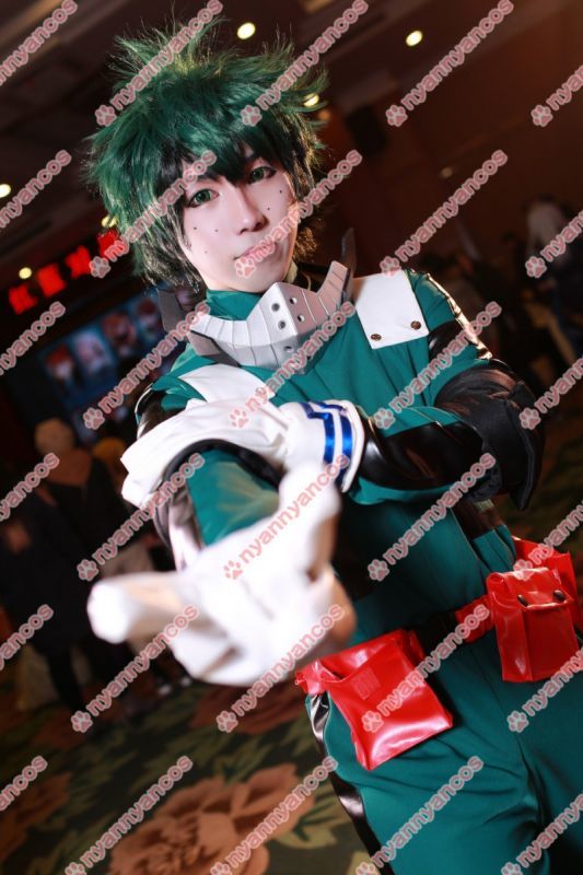 僕のヒーローアカデミア 緑谷出久 コスプレ ウィッグ-